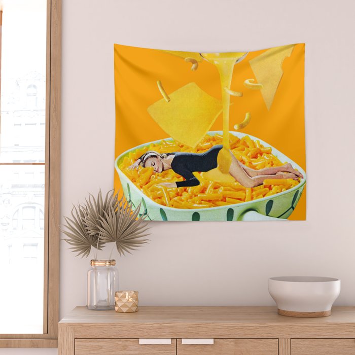 8x10 Cheese Dreams Wall Tapestry Gallery Image 2