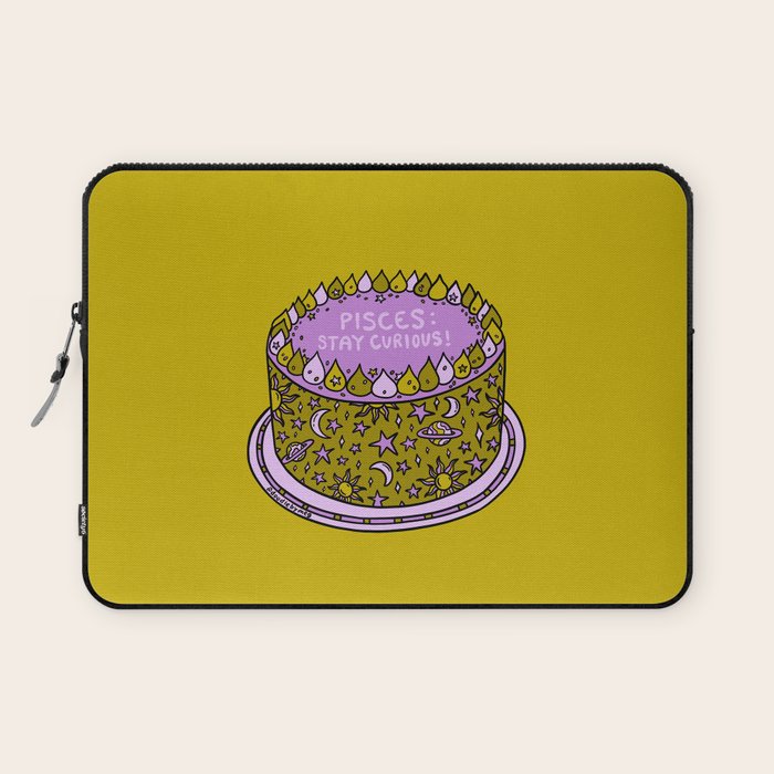 Pisces Cake Laptop Sleeve Gallery Image 1