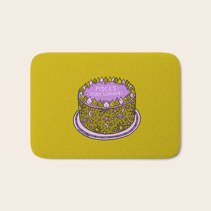 Pisces Cake Bath Mat Gallery Image 1