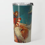 N C Wyeth Western Painting âThe Rodeoâ Travel Mug Gallery Image 2