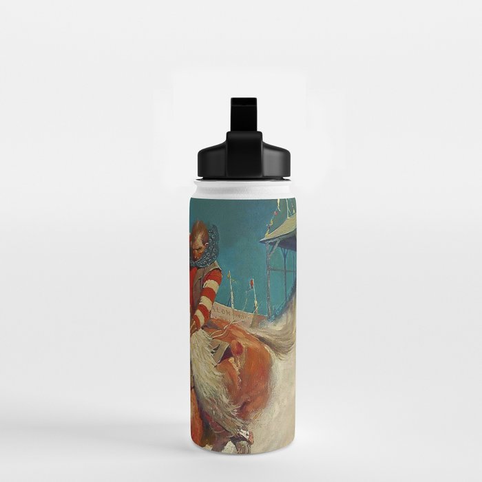 N C Wyeth Western Painting âThe Rodeoâ Water Bottle Gallery Image 2