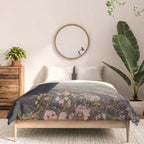 Forest Floral Foggy Wanderlust Adventure Comforter Gallery Image 3