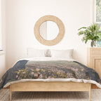 Forest Floral Foggy Wanderlust Adventure Duvet Cover Gallery Image 3