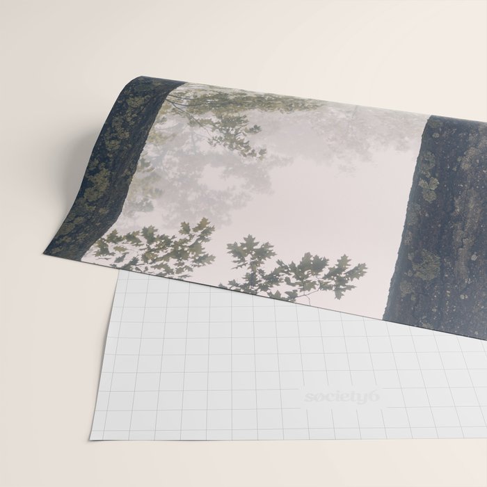 Forest Floral Foggy Wanderlust Adventure Wrapping Paper Gallery Image 2