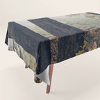 Forest Floral Foggy Wanderlust Adventure Tablecloth Gallery Image 1