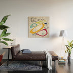 Mid Century Modern Art Wood Wall Art Gallery Image 2