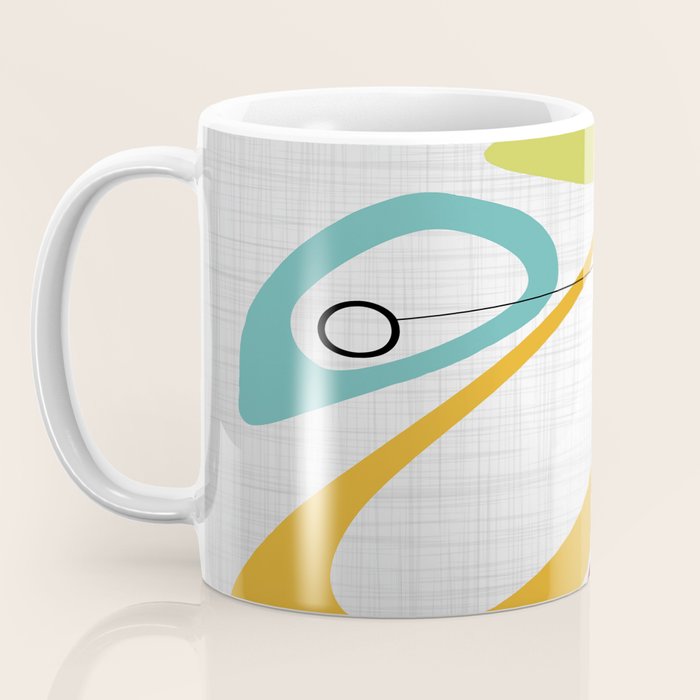 Mid Century Modern Art Coffee Mug Gallery Image 3
