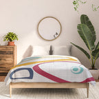 Mid Century Modern Art Comforter Gallery Image 3