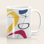 Mid Century Modern Art Coffee Mug Gallery Image 1