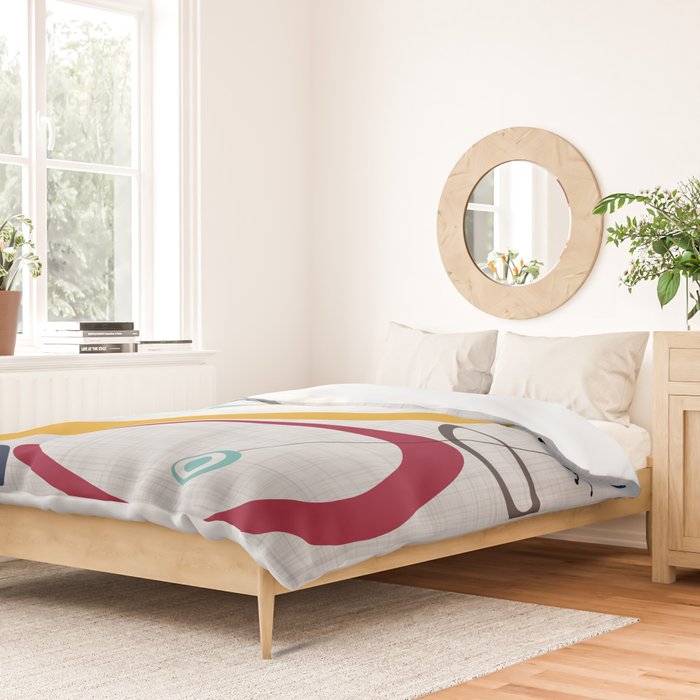 Mid Century Modern Art Duvet Cover Gallery Image 2