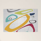Mid Century Modern Art Welcome Mat Gallery Image 1