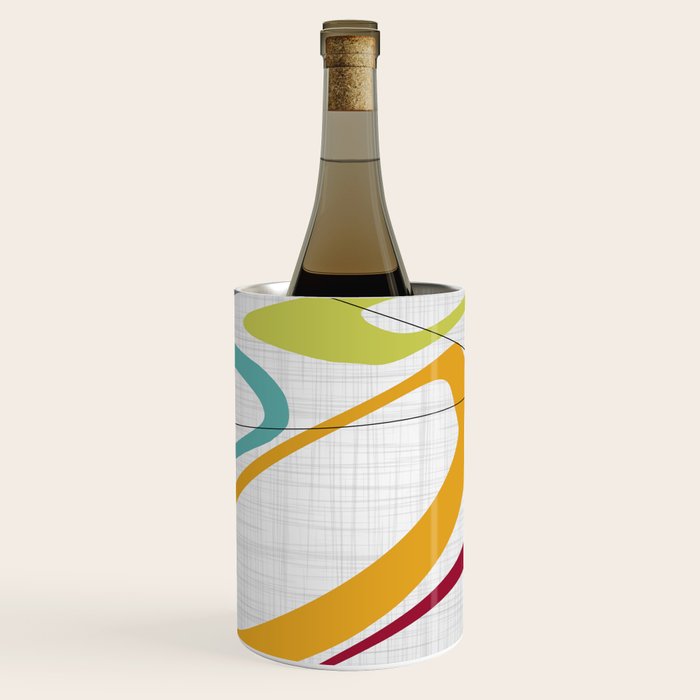 Mid Century Modern Art Wine Chiller Gallery Image 1
