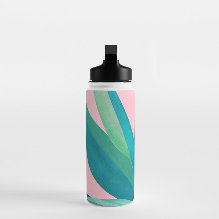 Spring Cactus With Pink Sky / Desert Series Water Bottle Gallery Image 3