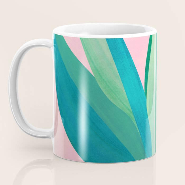 Spring Cactus With Pink Sky / Desert Series Coffee Mug Gallery Image 3