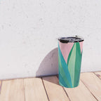 Spring Cactus With Pink Sky / Desert Series Travel Mug Gallery Image 4
