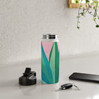 Spring Cactus With Pink Sky / Desert Series Water Bottle Gallery Image 4