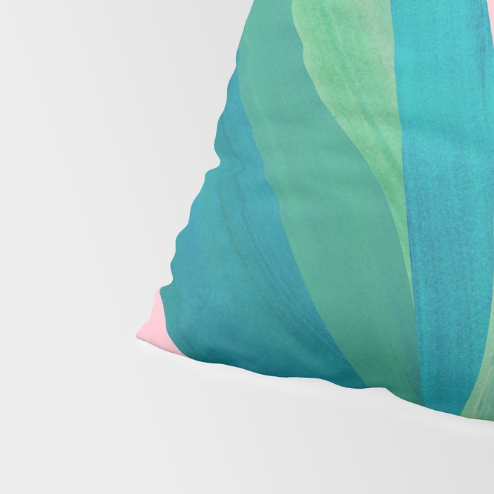 Spring Cactus With Pink Sky / Desert Series Pillow Sham Gallery Image 4