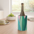 Spring Cactus With Pink Sky / Desert Series Wine Chiller Gallery Image 4
