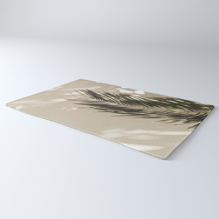 Palm Leaf Shadow Summer Rug Gallery Image 3