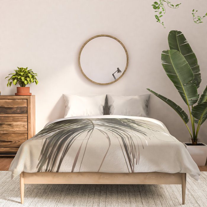 Palm Leaf Shadow Summer Comforter Gallery Image 3