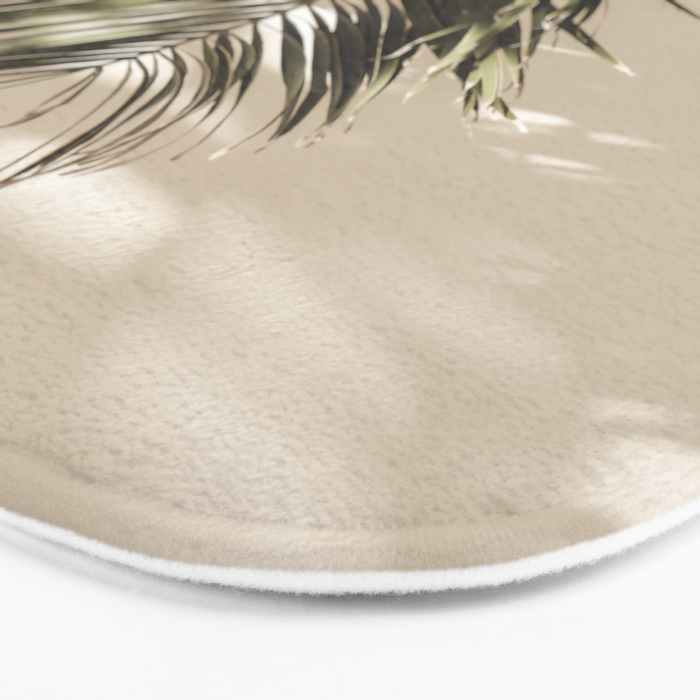 Palm Leaf Shadow Summer Bath Mat Gallery Image 3