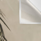 Palm Leaf Shadow Summer Wall Tapestry Gallery Image 3