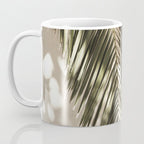 Palm Leaf Shadow Summer Coffee Mug Gallery Image 3