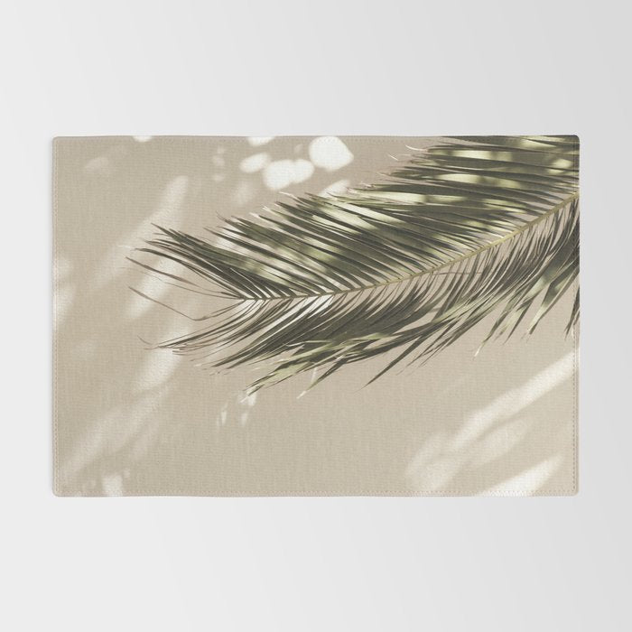 Palm Leaf Shadow Summer Rug Gallery Image 2