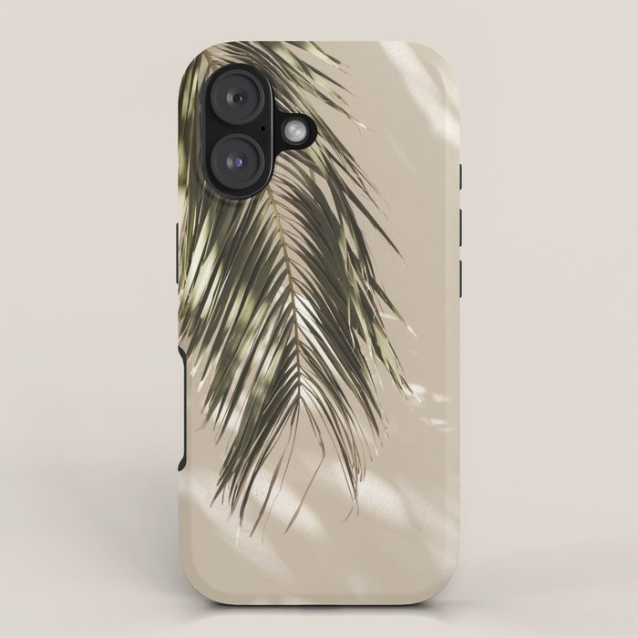 Palm Leaf Shadow Summer iPhone Case Gallery Image 1