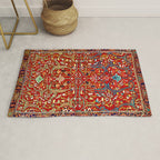 Heriz Azerbaijan 19th Century Floral Rug  Rug Gallery Image 1