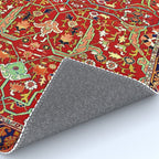 Heriz Azerbaijan 19th Century Floral Rug  Rug Gallery Image 4