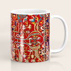 Heriz Azerbaijan 19th Century Floral Rug  Coffee Mug Gallery Image 1