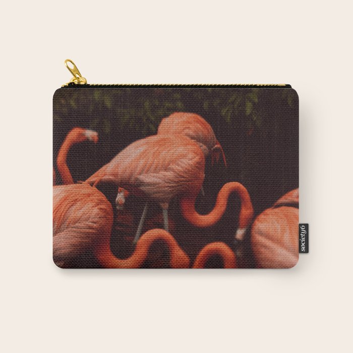 Flamingos Carry All Pouch Gallery Image 1