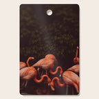Flamingos Cutting Board Gallery Image 1