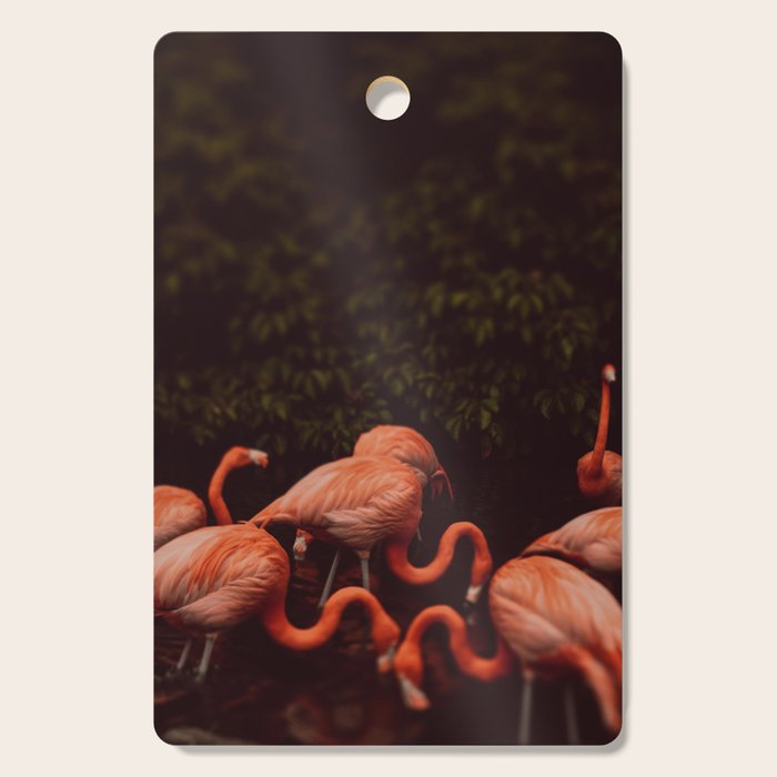 Flamingos Cutting Board Gallery Image 1