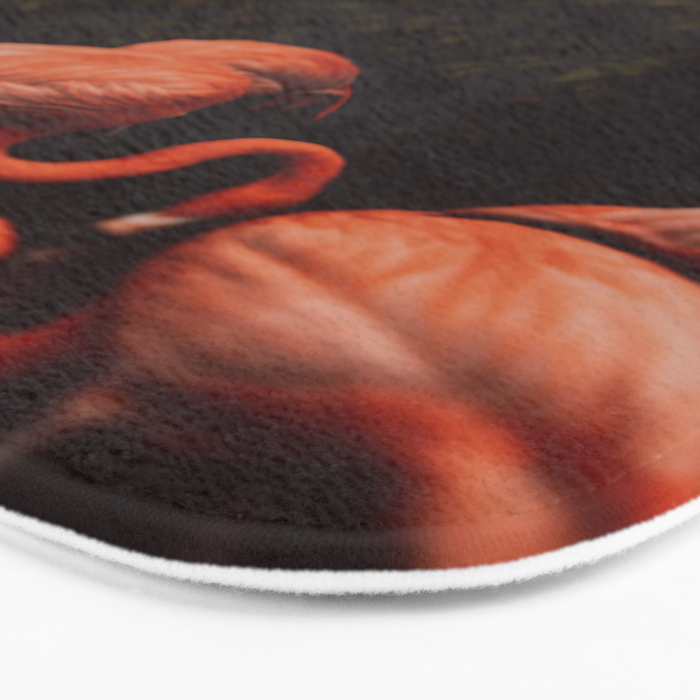 Flamingos Bath Mat Gallery Image 3