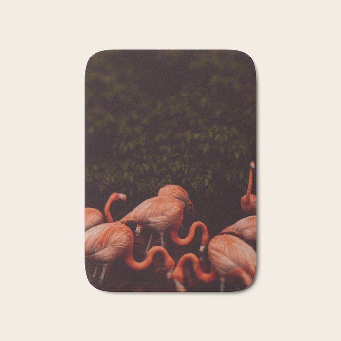 Flamingos Bath Mat Gallery Image 1