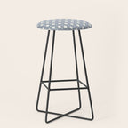 Vintage Stars XV Grey Blue Stool Gallery Image 1