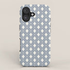 Vintage Stars XV Grey Blue iPhone Case Gallery Image 1