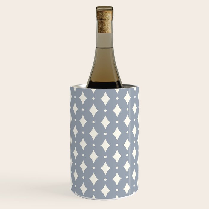 Vintage Stars XV Grey Blue Wine Chiller Gallery Image 2
