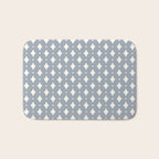 Vintage Stars XV Grey Blue Bath Mat Gallery Image 1