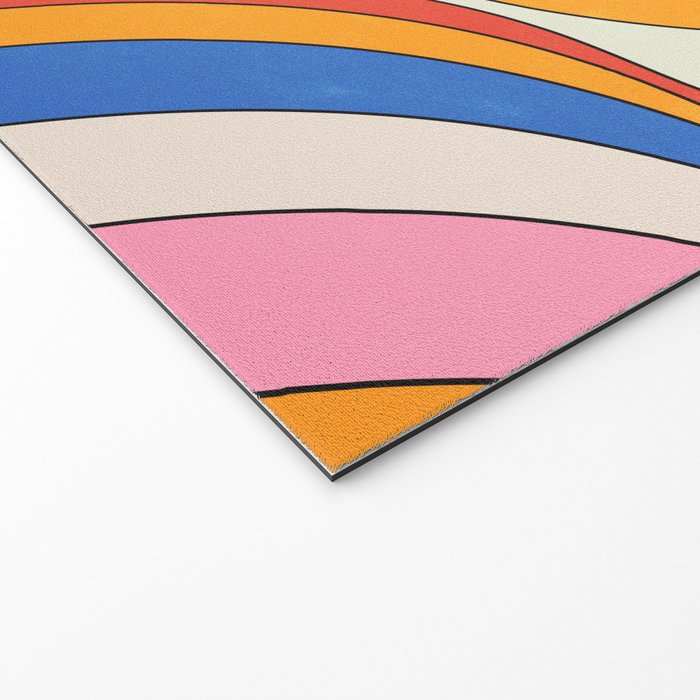 Retro Waves Welcome Mat Gallery Image 2