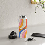 Retro Waves Water Bottle Gallery Image 4