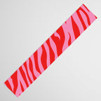Zebra Animal Print (Pink & Red) Table Runner Gallery Image 3