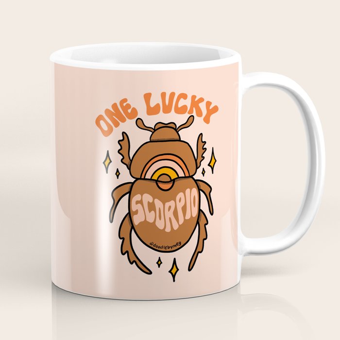 One Lucky Scorpio Coffee Mug Gallery Image 1