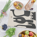 Abstract Art Minimal Vases Cutting Board Gallery Image 2
