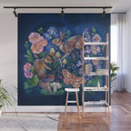 Spring Flower Garden Wall Mural Gallery Image 1