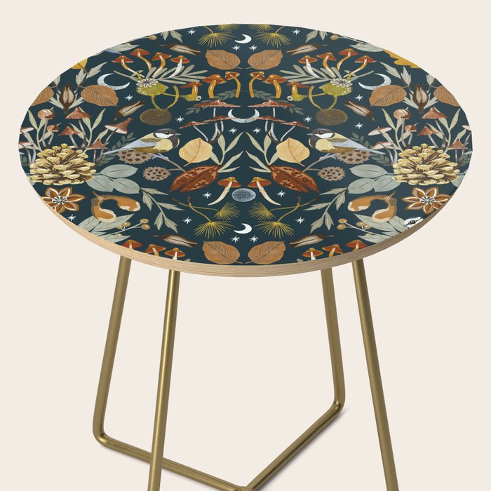 Birds in Autumn Night DP Side Table Gallery Image 2