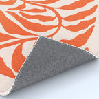 Funky Fern: Orange Peach Edition Rug Gallery Image 4