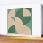 Modern geometric shapes 54 Wall Mural Gallery Image 2